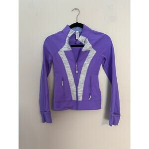 Ivviva Girls Activewear Jacket Purple Define